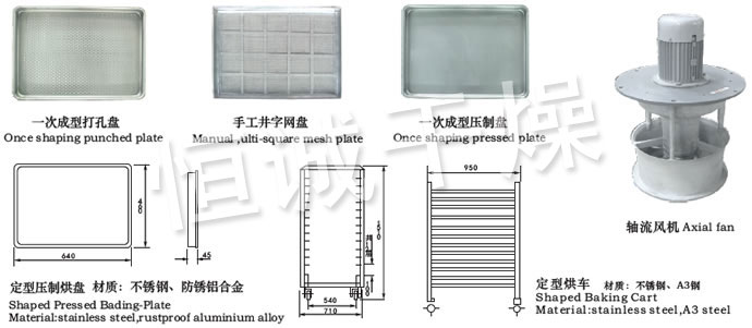 CT-C系列熱風(fēng)循環(huán)烘箱配件